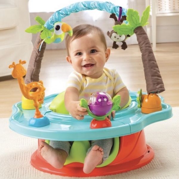 Alugar  Assento Summer Superseat 3 Estágios Azul Com arco - SUMMER INFANT em Florianópolis