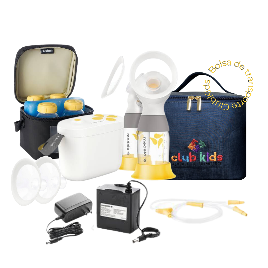 Alugar Bomba Elétrica Medela Pump In Style MaxFlow (Bolsa Club kids completa) em Araguaína