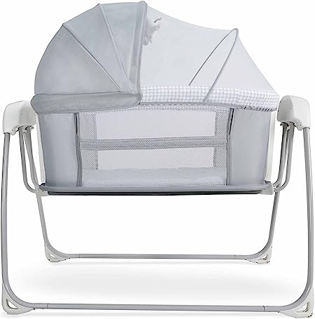 Alugar BERÇO DELUXE 4 EM 1 - Techno Bluetooth Cinza em Anápolis