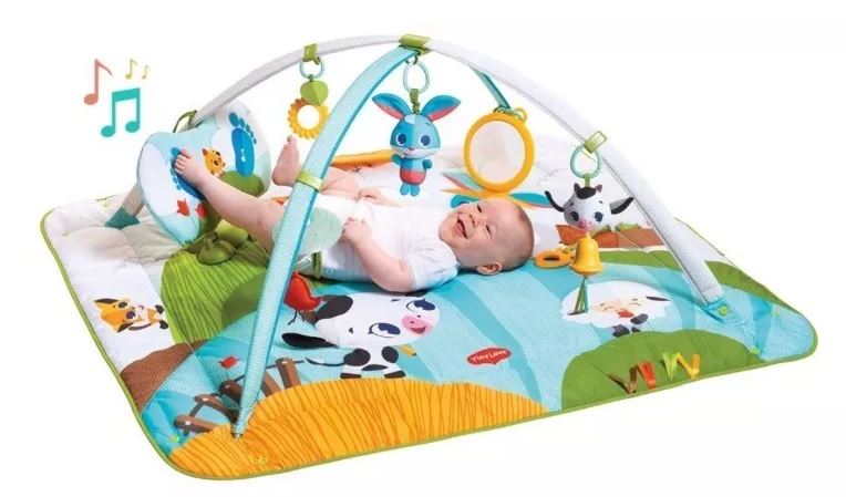 Alugar Tapete De Atividades Tiny Love Gymini Kick Play Tlv Tiny Farm em Brusque