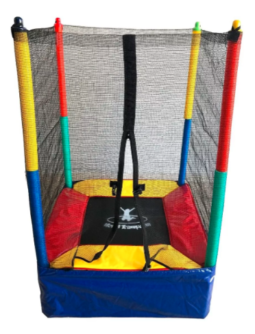 Alugar Cama Elastica Quadrada 1x1m Home Kids Henri Trampolim em Matão