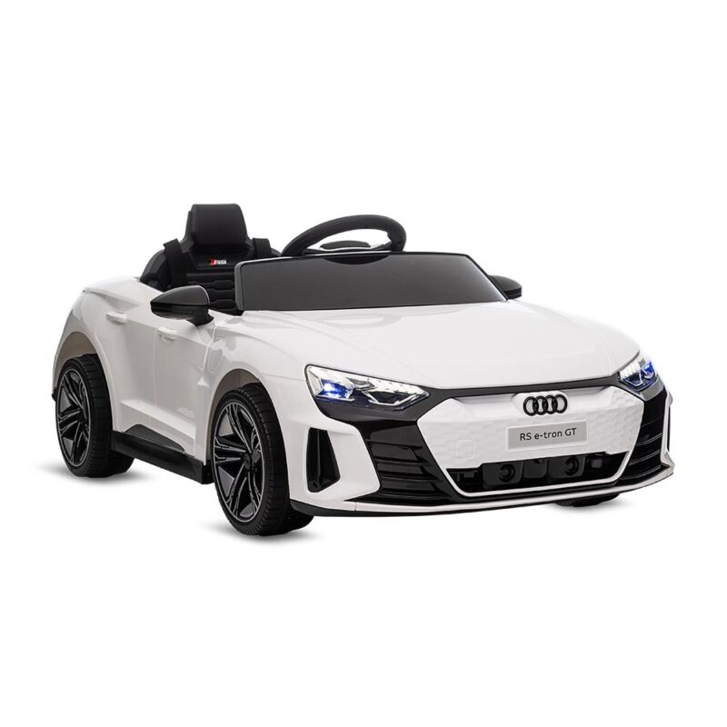 Alugar Audi RS E-TRON GT Elétrico 12V Branco Com Controle - BANDEIRANTE (LANÇAMENTO) em Brasilia