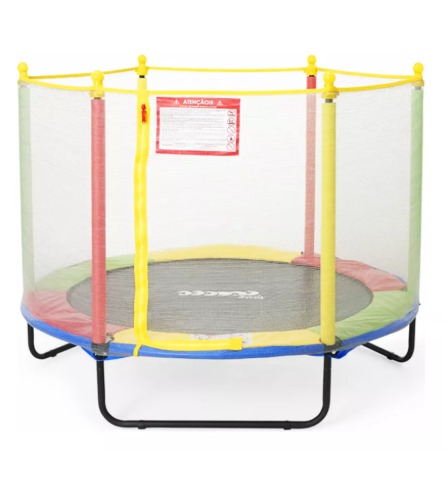 Alugar Cama Elástica Pula Pula Replay Kids Multicolorida 1,52 cm -  capacidade 50 kg em Sjp