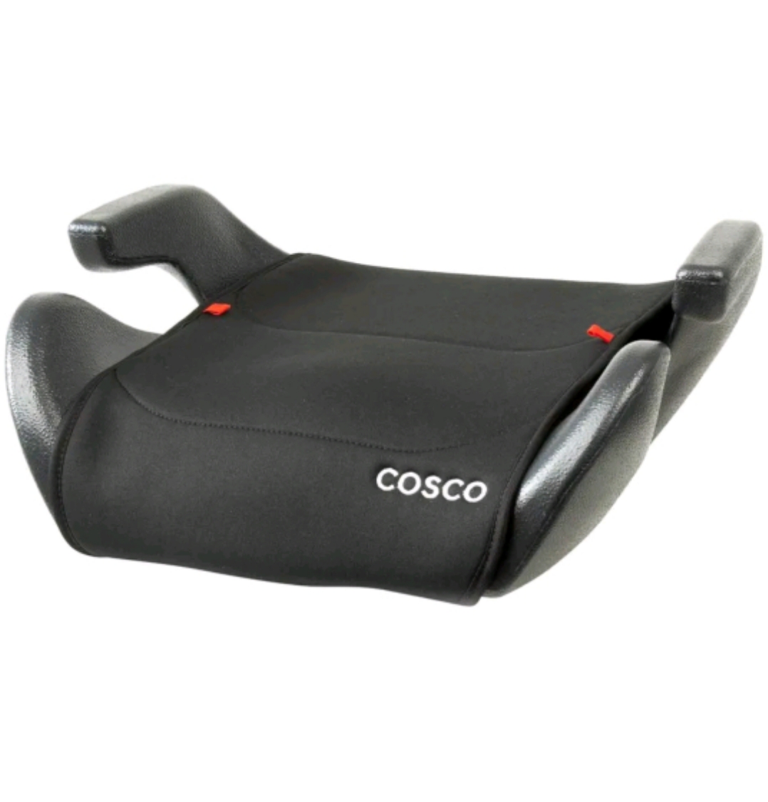 Alugar Assento de Elevação Cosco Clippy 15 a 36kg - Preto em Tibiri