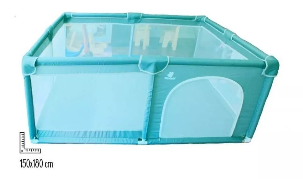 Alugar Cercado Playpen 150x180 Azul - Mastela em Valinhos