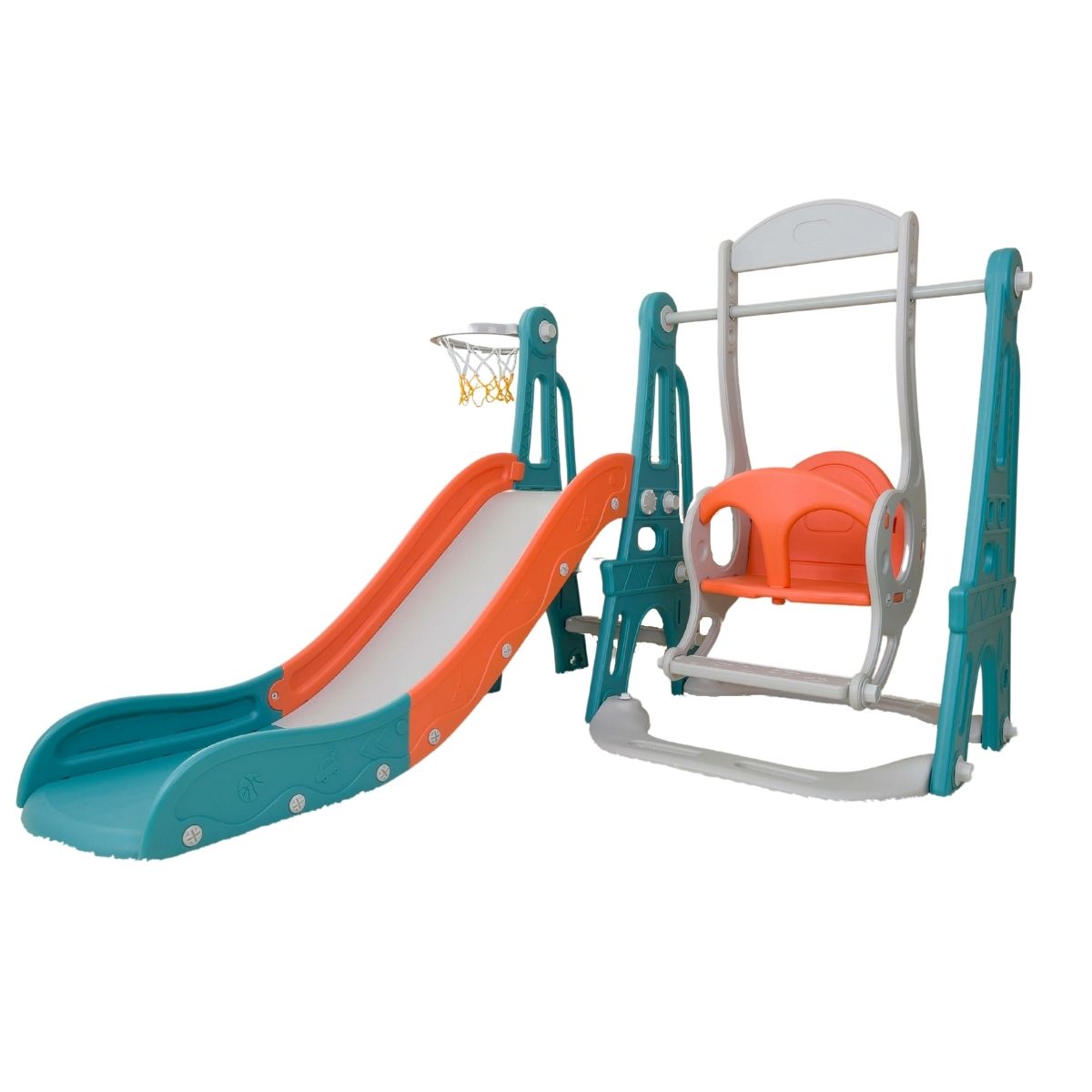 Alugar Playground 3x1 Verde e Laranja - IMPORTWAY em Cotia
