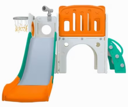 Alugar Playground Mini Mundo - Laranja e Verde - FRESO em Ilhéus