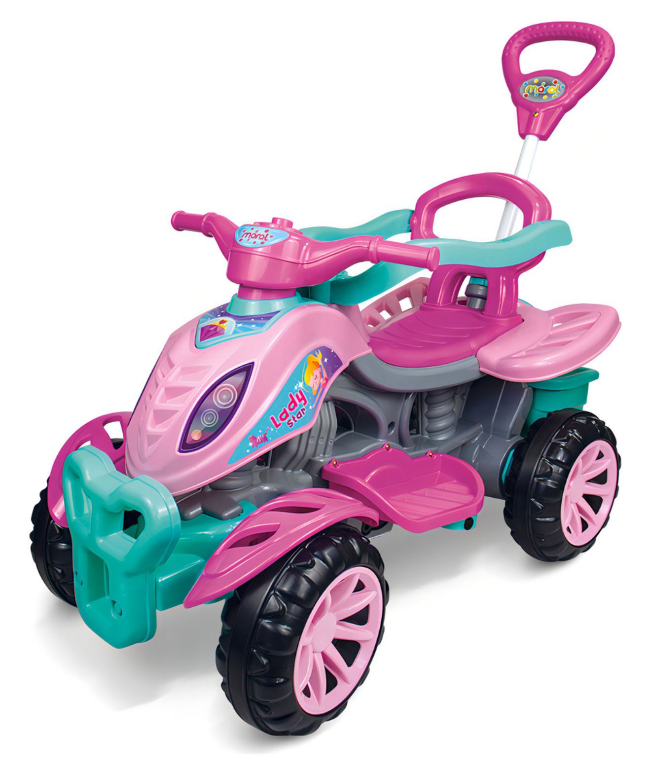 Alugar Carrinho De Passeio Infantil Quadriciclo Lady Star Rosa em Itaituba