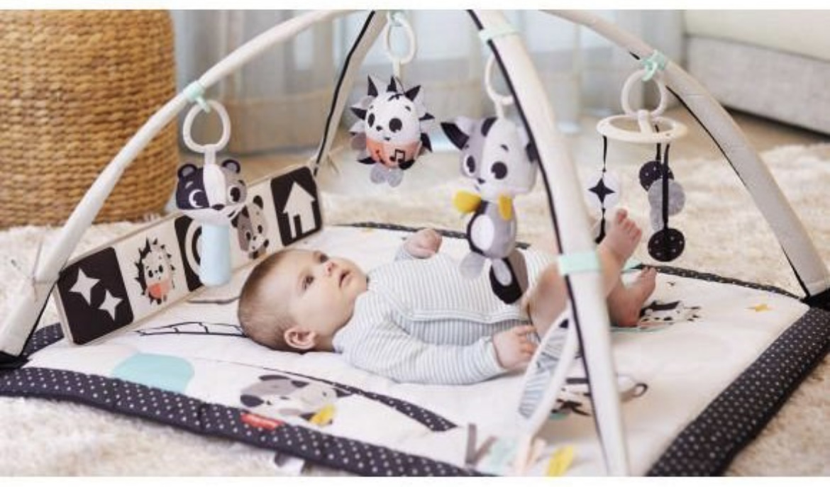 Alugar tapete de atividades gymini black & white - TINY LOVE em Bujari