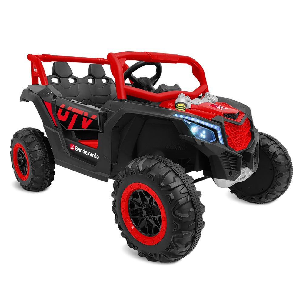 Alugar UTV Vermelho Elétrico 12V - BANDEIRANTE em Patrocínio