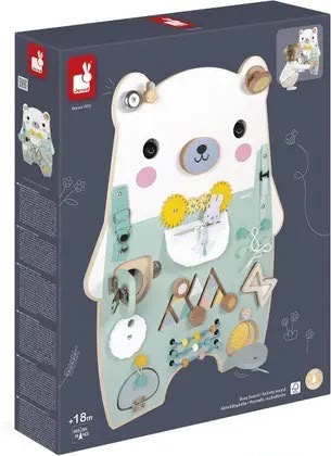 Alugar Quadro De Atividades O Urso Em Madeira - JANOD (LANÇAMENTO) em Sinop