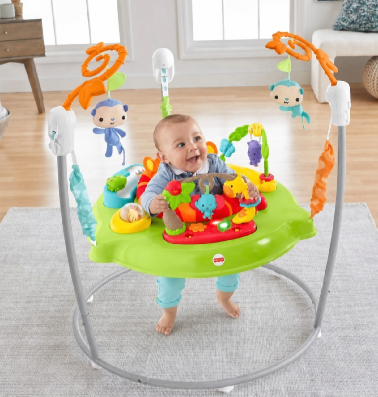 Alugar Jumperoo Tiger Time - FISHER PRICE em Cabedelo